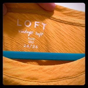 NWOT - LOFT PLUS vintage soft tee. Never worn!